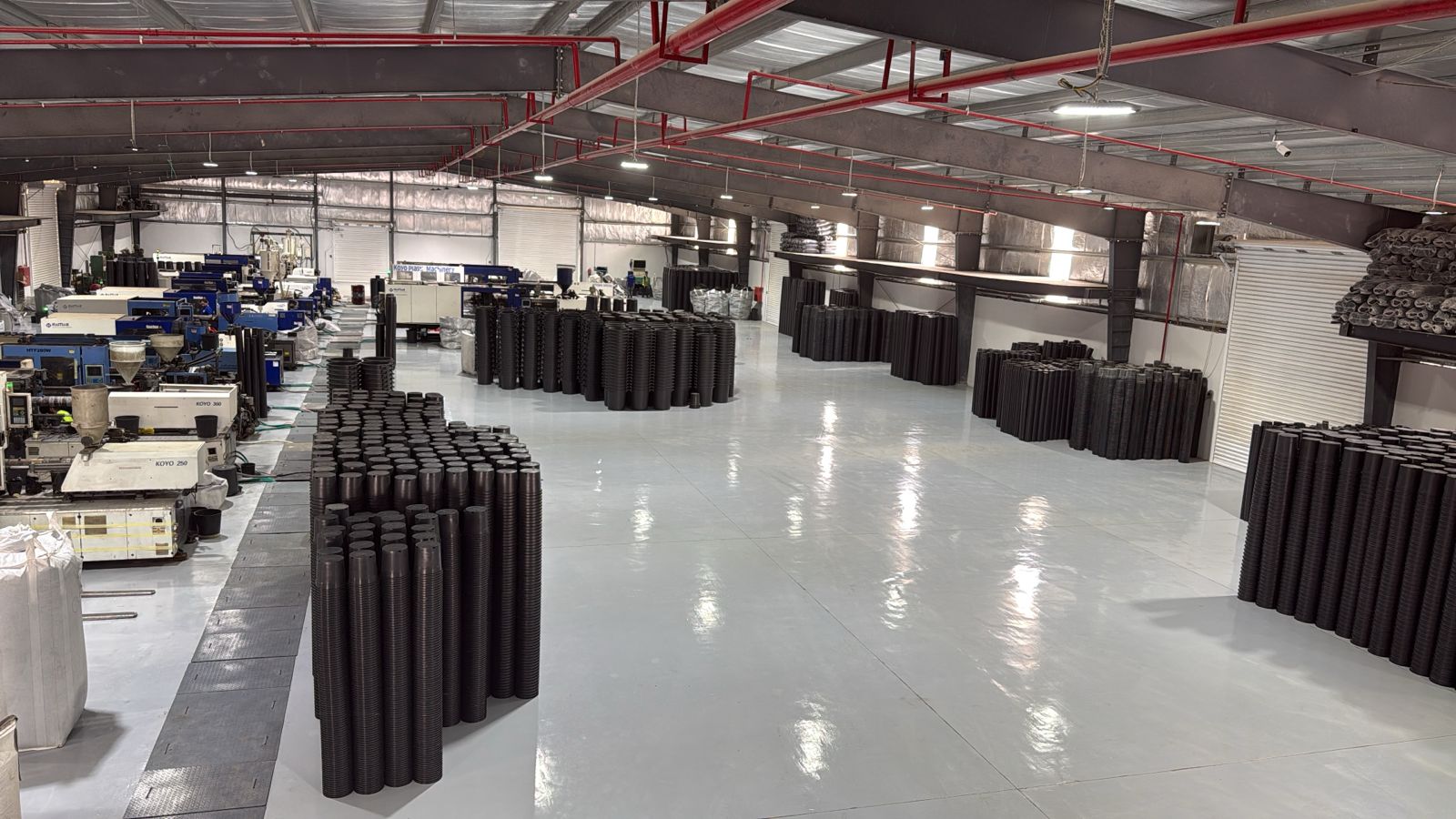 Production floor at the Emdad Plastic Al Kharj facility