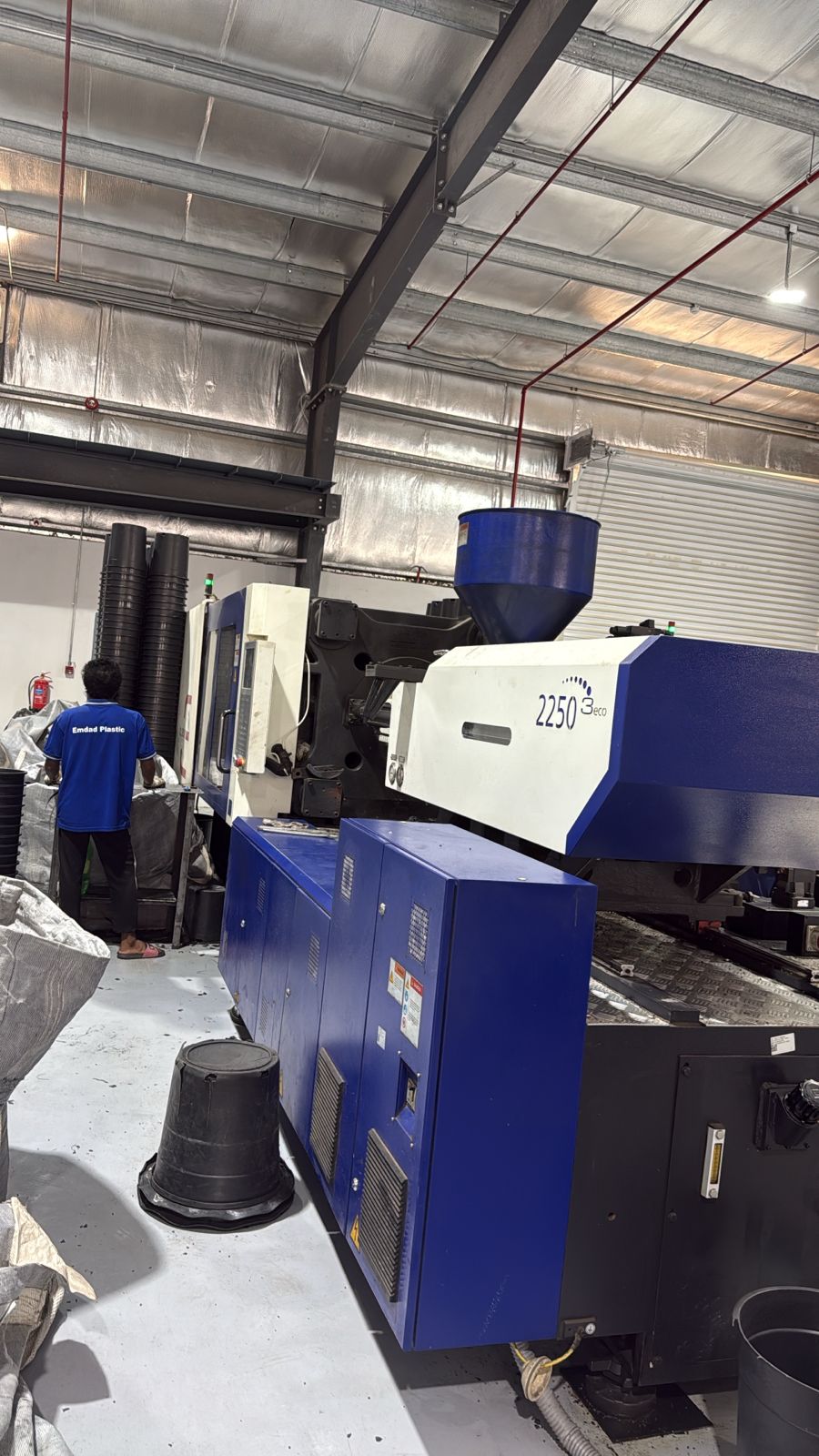 Production floor at the Emdad Plastic Al Kharj facility